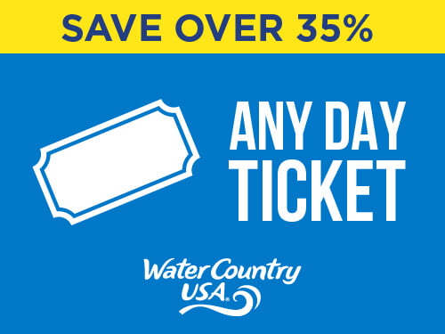 Water Country USA Any Day Ticket