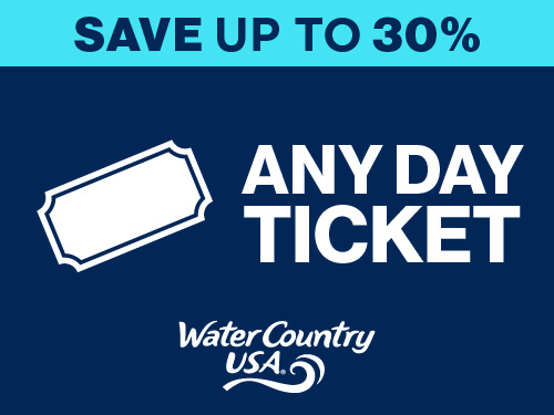Water Country USA Any Day Ticket
