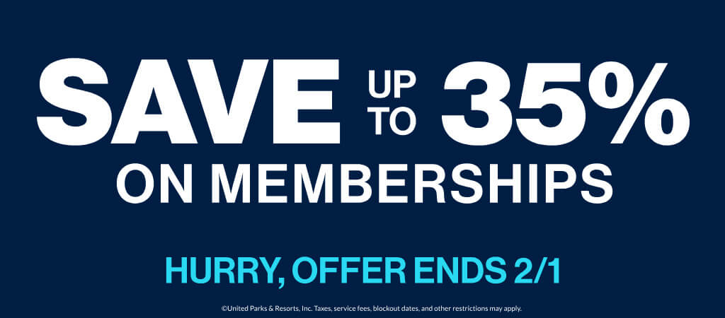 Save up to 35% on Memberships