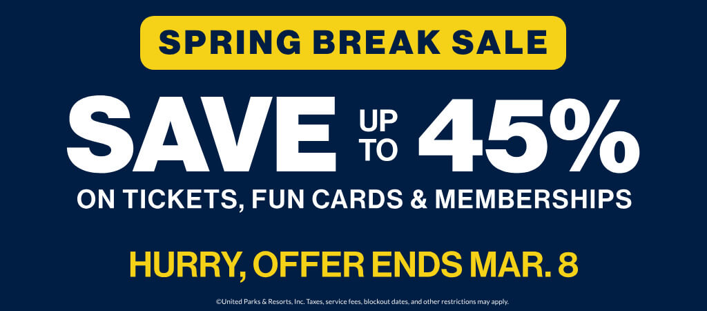 Save up to 45% on Tickets, Fun Cards & Memberships