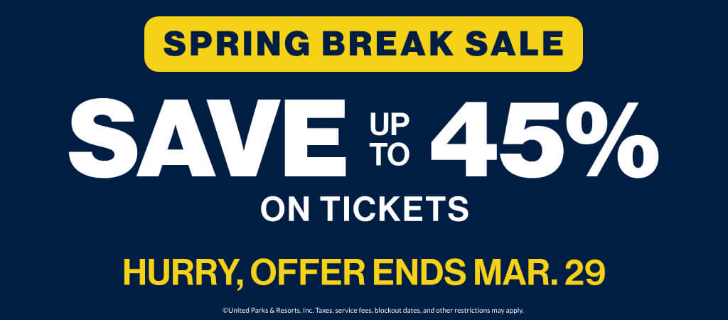 Save up to 45% on Tickets