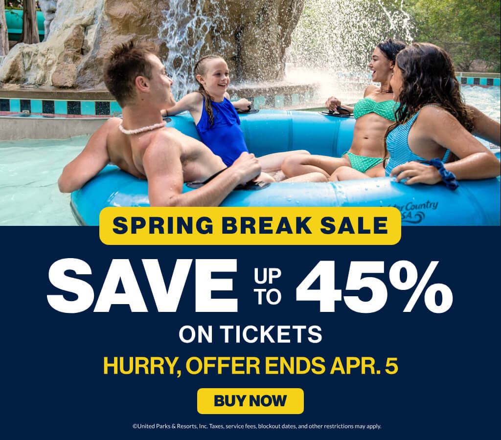 Save up to 45% on Tickets