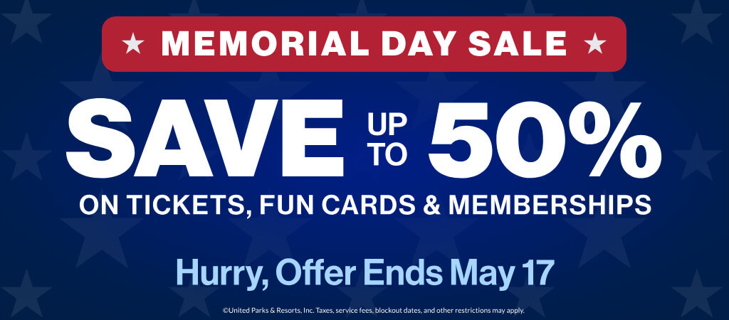 Save up to 50% on Tickets, Fun Cards & Memberships