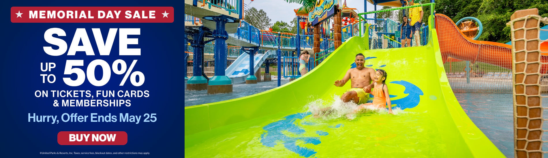 Save up to 50% on Tickets, Fun Cards & Memberships