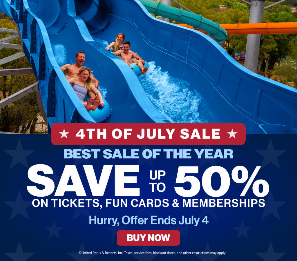 4th of July Sale: Save up to 50% on Tickets, Fun Cards & Memberships