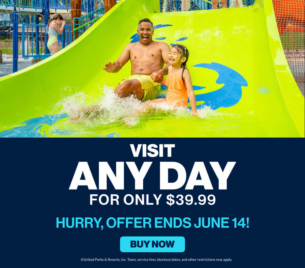 Visit Any Day for only $39.99