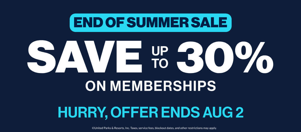 End of Summer Sale: Save up to 30% on Memberships