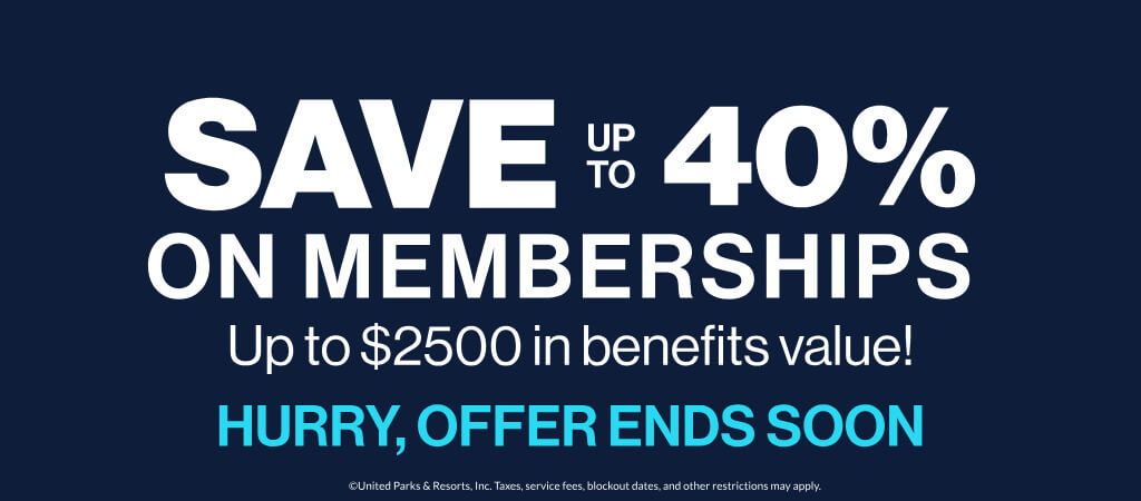 Save up to 40% on Memberships - Up to $2500 in benefits value!