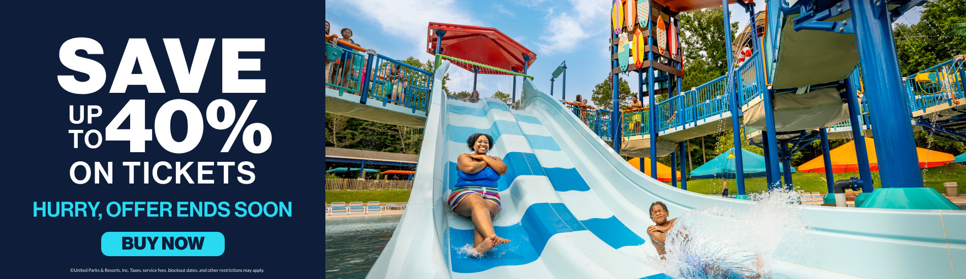 Save up to 40% on Tickets