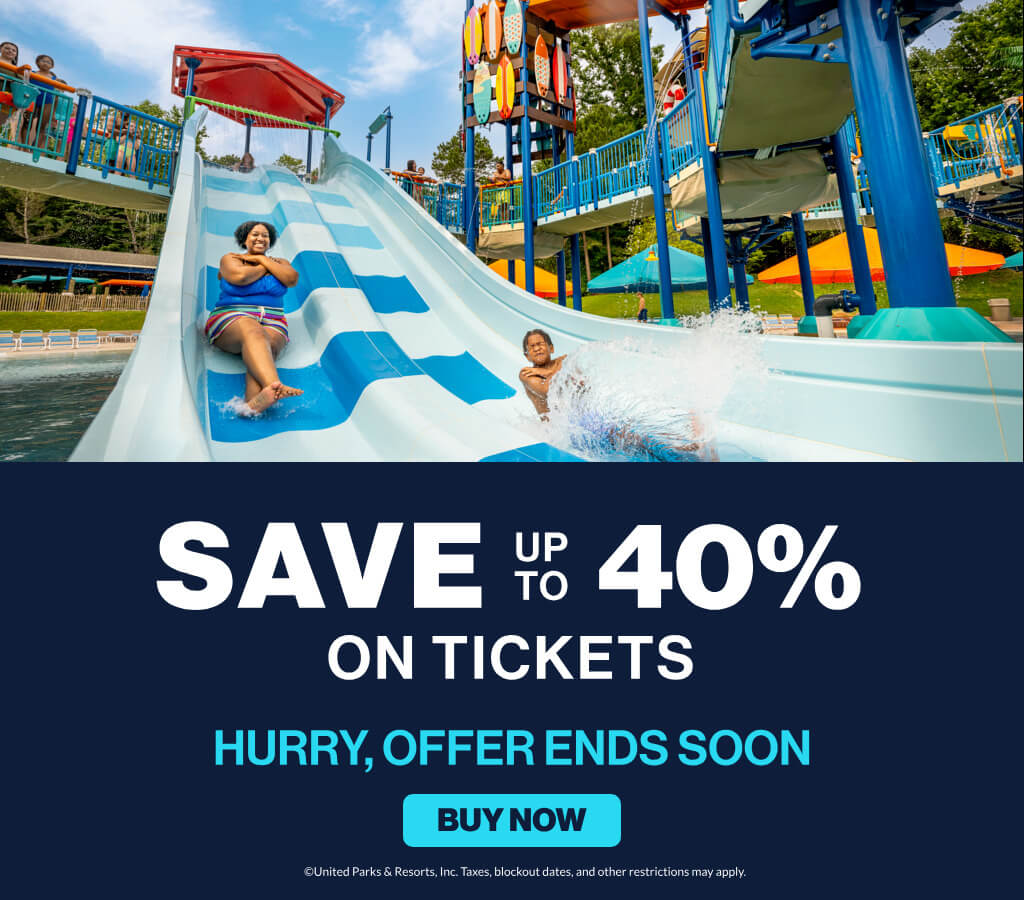 Save up to 40% on Tickets