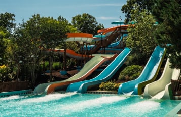 Jet Scream waterslide at Water Country USA