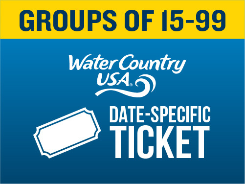 Water Country USA Date-Specific Group Ticket