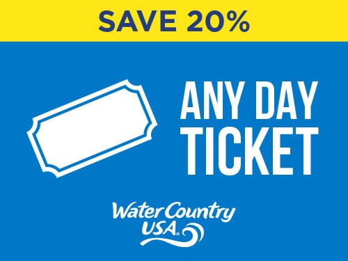 Water Country USA Any Day Ticket