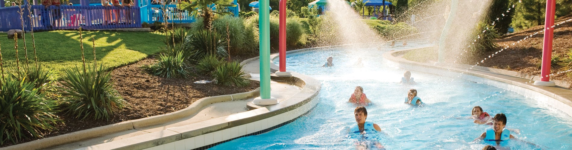 Hubba Hubba Highway Lazy river at Water Country USA.