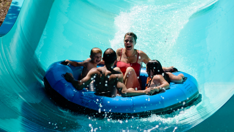 Big Daddy Falls at Water Country USA.