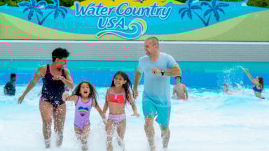 Surfer's Bay Wave Pool at Water Country USA.