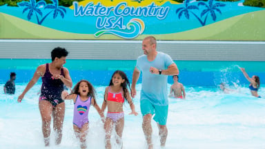 Surfer's Bay Wave Pool at Water Country USA.